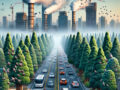 Wpływ tuji Brabant na redukcję zanieczyszczeń powietrza